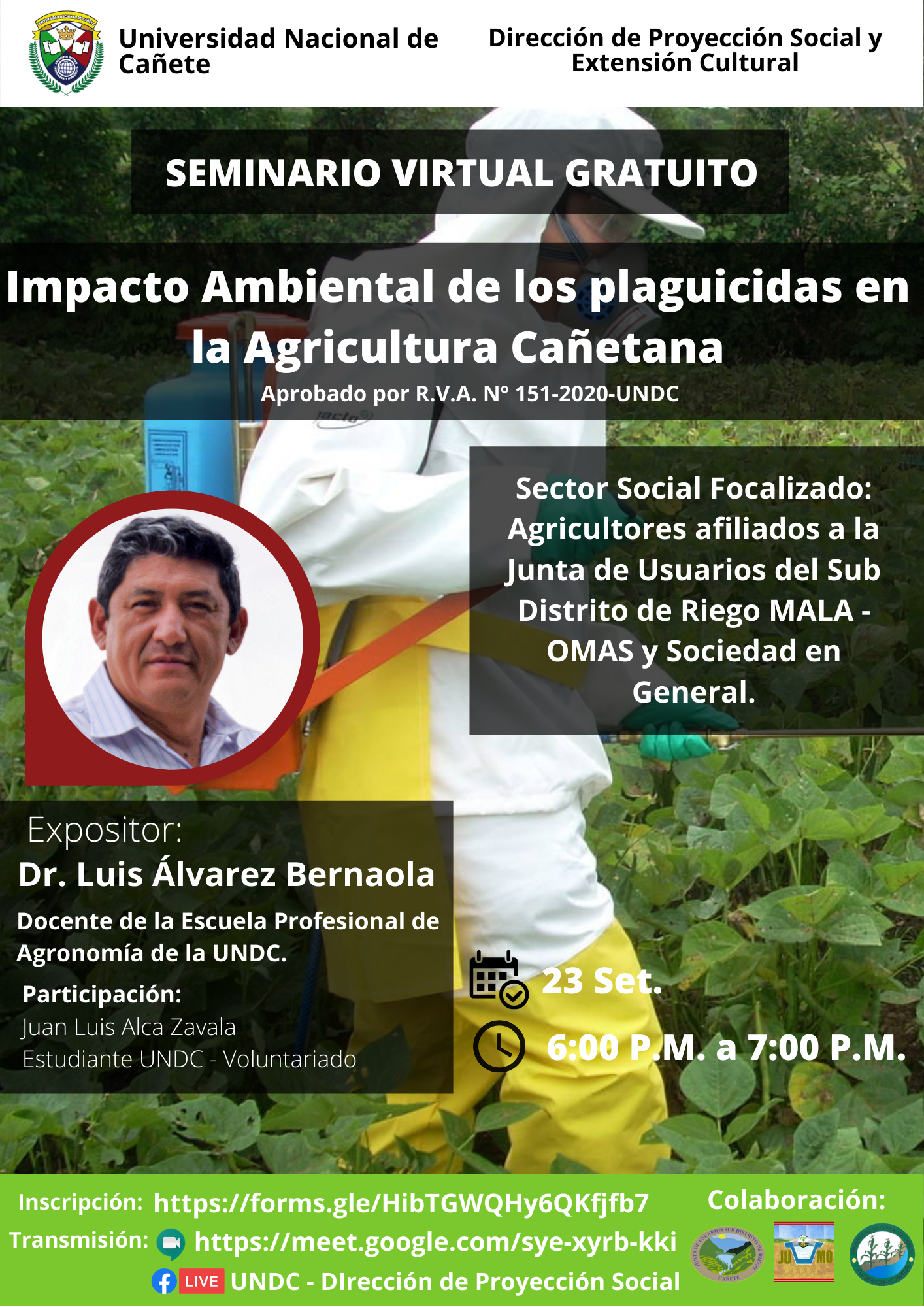 Impacto Ambiental de los Plaguicidas en la Agricultura Cañetana.