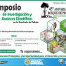 I SIMPOSIO DE INVESTIGACION Y AVANCES CIENTÍFICOS EN LA PROVINCIA DE CAÑETE